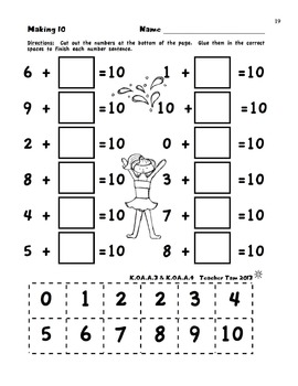 End of the Year Activities Kindergarten Math by Teacher Tam | TpT