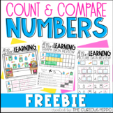 Kindergarten Math Comparing Numbers Freebie