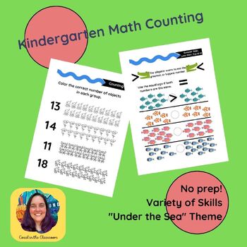 Preview of Kindergarten Math Counting