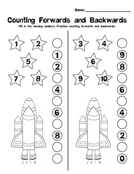 kindergarten math counting numbers 0 10 by crystal meyers tpt