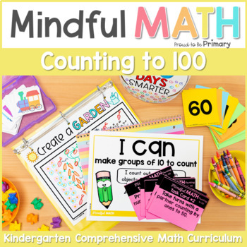 Preview of Kindergarten Math - Counting to 100 Lessons & Activities - 100th day of school