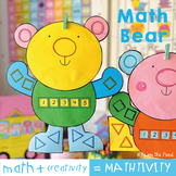 Kindergarten Math Craft Bear