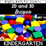 Kindergarten Math Curriculum UNIT 14 GEOMETRY: 2D SHAPES &