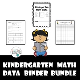 Kindergarten Math Data Binder Bundle