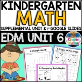 Kindergarten Math EDM UNIT 6 Supplemental Worksheet Print 