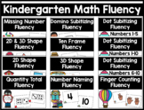 Kindergarten Math Fluency PowerPoints