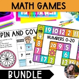 Kindergarten Math Game Bundle with Playing Cards