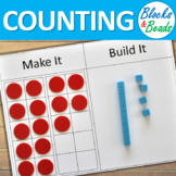 Kindergarten MATH Games: Counting to 20, Flip it, Make it,