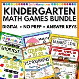 Kindergarten Math Games Bundle
