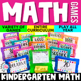 Kindergarten Math Games Bundle | Centers