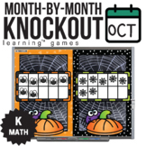 Kindergarten Math Games - October Math Games - Halloween K