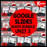 Kindergarten Math Google Slides Bundle Module 3 Distance Learning