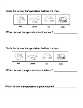 Kindergarten Math Graphs - Fun & Easy Graph Worksheets by Kelly Connors