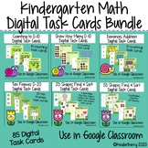 Kindergarten Math Interactive Google Classroom and Distanc