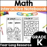 Kindergarten Math Interactive Notebook Practice Worksheets