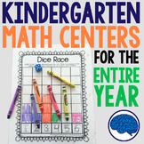 Kindergarten Math - Interactive Notebook, Projects, Centers