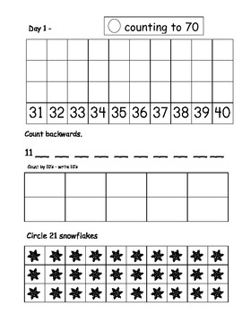 Kindergarten Math Journal - February COMMON CORE by Exploring Early ...