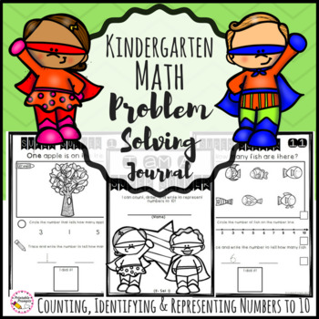 Numbers to 10 Kindergarten Math Journal