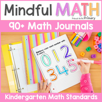 Preview of Kindergarten Math Word Problems & Journal Prompts - Small Group Activities
