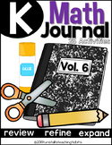 Kindergarten Math Journal Volume 6