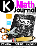 Kindergarten Math Journal Volume 7