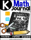Kindergarten Math Journal Volume 9