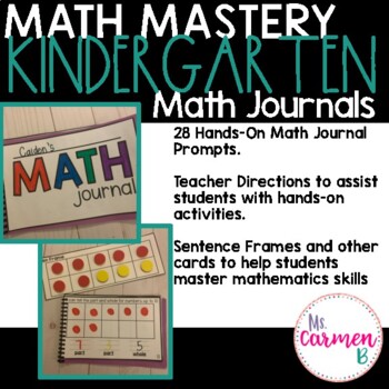 Preview of Kindergarten Math Journals
