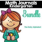 Kindergarten Math Journals Bundle