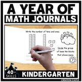 Kindergarten Math Journal Bundle for Daily Math Review