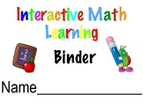 Interactive Math Learning Binder