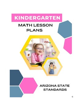 Preview of Kindergarten Math Lesson Plans - Arizona Standards