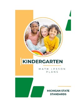 Preview of Kindergarten Math Lesson Plans - Michigan Standards