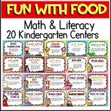 Kindergarten Math & Literacy Centers * 20 Hands On and Int