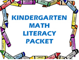 Kindergarten Math Literacy Packet