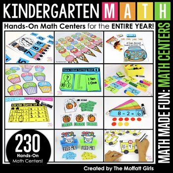 Preview of Kindergarten Math Made Fun (Centers)