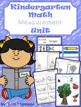 Preview of Kindergarten Math Unit ~ Measurement