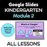 Kindergarten Math Module 2 Lesson Slides - Original Eureka