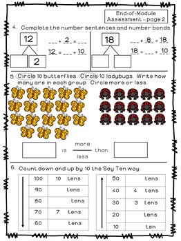 kindergarten math module 5 bundle by corleto common core curriculum