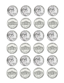 Kindergarten Math Money Counting Page of Nickels Tools for
