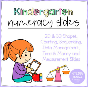 Preview of Kindergarten Numeracy Slides Bundle