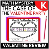 Kindergarten Math Mystery | Valentine's Day Math Review | 