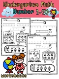 Kindergarten Math Number 1-20