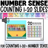 Kindergarten Math Number Sense | Numbers 1-20 Counting Dig