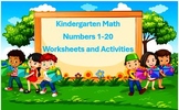 Kindergarten Math Numbers 1-20 Worksheets and Activities 4