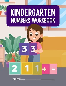 Preview of Kindergarten Math Numbers Workbook