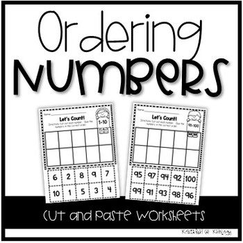 free number counting worksheets teaching resources tpt