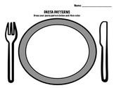 Kindergarten Math - Patterns - Pasta Patterns