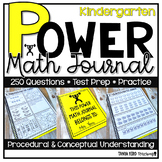 Kindergarten Math Printables | Math Spiral Review | Morning Work