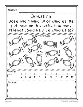 kindergarten math problem solving skills