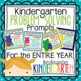 Kindergarten Math Problem Solving Prompts for the Entire Year
